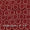 Cotton Dabu Cherry Red Colour Geometric Print Fabric Online 9451DE