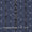 Cotton Sambalpuri Ikat Pattern Cadet Blue X Grey Cross Tone Fabric Online 9473CK2