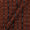 Cotton Sambalpuri Ikat Pattern Brick X Black Cross Tone Fabric Online 9473CL