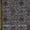 Warli Print on Two Side Bordered Two Ply Slub Cotton Grey X Black Cross Tone Fabric Online 9483AL1