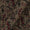 Warli Print on Two Side Bordered Slub Cotton Beige X Black Cross Tone Fabric Online 9483AN7