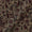 Warli Print on Two Side Bordered Slub Cotton Beige X Black Cross Tone Fabric Online 9483AY2