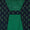 Black Colour Hand Block Printed Chanderi Feel Top, Green Colour Plain Spun Cotton Bottom and Dark Green Colour Printed Georgette Dupatta Unstitched Three Piece Dress Material Online ST-9484K-4000BP-2253CL22