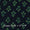 Black Colour Hand Block Printed Chanderi Feel Top, Green Colour Plain Spun Cotton Bottom and Dark Green Colour Printed Georgette Dupatta Unstitched Three Piece Dress Material Online ST-9484K-4000BP-2253CL22