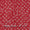 Soft Cotton Crimsson Red Colour Geometric Print Fabric Online 9488AE2