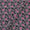 Soft Cottton Black Colour Batik Theme Jaal Print Fabric Online 9488AN