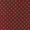 Cotton Maroon Colour Gamathi Inspired Geometirc Print Fabric Online 9501FJ1