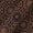 Cotton Black Colour Ajrakh Inspired Print Fabric Online 9501FP1