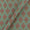 Soft Cotton Laurel Green Colour Sanganeri Print Fabric Online 9503AE