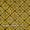 Ajrakh Pattern Natural Dyed Mashru Gaji Mustard Yellow Colour Block Print Fabric