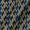Ajrakh Pattern Natural Dyed Mashru Gaji Steel Blue Colour Geometric Block Print Fabric