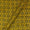 Ajrakh Pattern Natural Dyed Mashru Gaji Mustard Yellow Colour Block Print Fabric Online 9506TM4