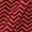 Mashru Gaji Cherry Red Colour Chevron Print Fabric Online 9508AK