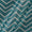 Mashru Gaji Cambridge Blue Colour Chevron Print 45 Inches Width Fabric