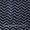 Mashru Gaji Crown Blue Colour Chevron Print 45 Inches Width Fabric