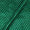 Mashru Gaji Fern Green Colour Leaves Print Fabric Online 9511BU
