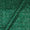 Mashru Gaji Fern Green Colour Patola Inspired Print Fabric Online 9512BU