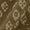 Fancy Bhagalpuri Blended Cotton Olive Colour Geometric Batik Print On Silk Feel Fabric Online 9525BI3