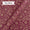 Set Of Fancy Bhagalpuri Blended Cotton Purple Rose Colour Paisley Batik Print  & Banarasi Raw Silk [Artificial Dupion] Plain Fabric Unstitched Two Piece Dress Material [2.5 Mtr Each]