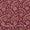 Fancy Bhagalpuri Blended Cotton Purple Rose Colour Paisley Batik Print On 45 Inches Width Silk Feel Fabric