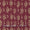 Fancy Bhagalpuri Blended Cotton Purple Rose Colour Leaves Batik Print On Silk Feel Fabric Online 9525V10