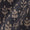 Fancy Bhagalpuri Blended Cotton Steel Grey Colour Leaves Batik Print On Silk Feel Fabric Online 9525V12