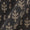 Fancy Bhagalpuri Blended Cotton Cedar Colour Leaves Batik Print On Silk Feel Fabric Online 9525V6