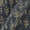 Fancy Bhagalpuri Blended Cotton Grey Colour Leaves Batik Print On Silk Feel Fabric Online 9525V8