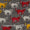 Dabu Cotton Cedar Colour Quirky Print Fabric freeshipping - SourceItRight