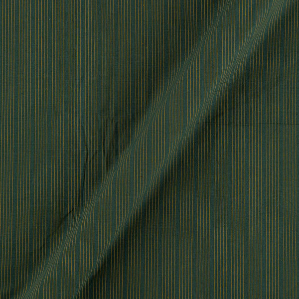 Buy Shale Green Colour Stripes On Slub Cotton Fabric Online 9531DJ6