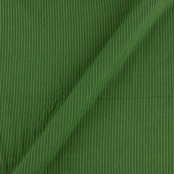 Buy Cotton Green Colour Stripes Fabric Online 9531J2