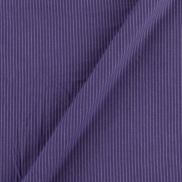 Buy Cotton Purple Colour Stripes Fabric Online 9531J4
