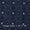 Cotton Barmer Ajrakh Indigo Colour Patola Inspired Block Print Fabric Online 9567DM2