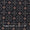 Cotton Barmer Ajrakh Black Colour Patola Inspired Block Print Fabric Online 9567DM3