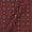 Cotton Barmer Ajrakh Maroon Colour Patola Inspired Block Print Fabric Online 9567DM4