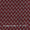 Cotton Barmer Ajrakh Maroon Colour Floral Block Print Fabric Online 9567DN2