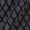 Cotton Barmer Ajrakh Black Colour Leaves Block Print Fabric Online 9567DS3