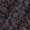 Cotton Barmer Ajrakh Black Colour Jaal Block Print Fabric Online 9567DT1