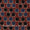 Cotton Barmer Ajrakh Maroon Colour Geometric Block Print 43 Inches Width Fabric
