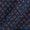 Buy Cotton Barmer Ajrakh Indigo Blue Colour Floral Print Fabric Online 9567ES3