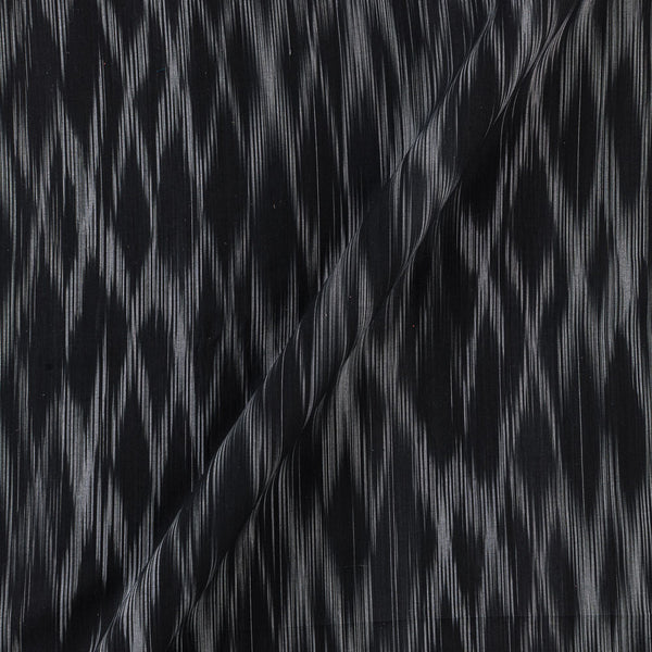Pochampally Ikat Black Colour Cotton Fabric Online 9577T