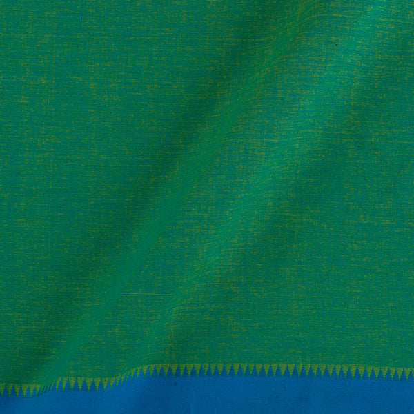 Buy South Cotton Green X Aqua Cross Tone Two Side Temple Border Fabric Online 9579BR28