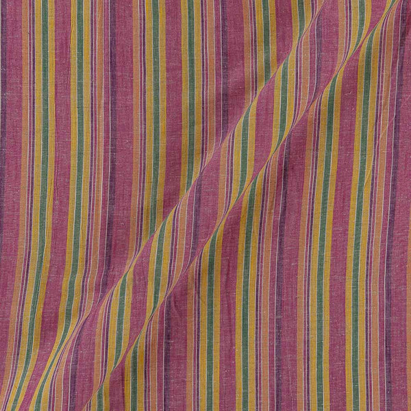 Cotton Flex Multi Colour Stripes 42 Inches Width Fabric