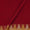 Spun Dupion (Artificial Raw Silk) Red X Black Cross Tone Golden Paisley Jacquard Daman Border Fabric Online 9610K2