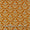 Orange Colour Patola with Gold Foil Print Rayon Fabric Online 9617Q2