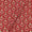 Cherry Red Colour Patola with Gold Foil Print Rayon Fabric Online 9617Q3