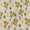 Cotton Flex Cream White Colour Gold Foil Floral Print Fabric Online 9620T1
