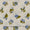 Cotton Flex Cream White Colour Gold Foil Floral Print Fabric Online 9620U2