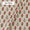 Two Pc Set Of Cotton Flex (Cotton Linen) Printed Fabric & Flex [Cotton Linen] Plain Fabric [2.50 Mtr Each]