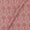 Cotton Flex Carrot Pink Colour Gold Foil Mughal Print Fabric Online 9620X1